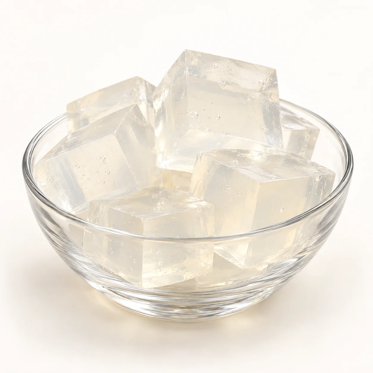 Clear Soap Base Cubes — SAMPLE