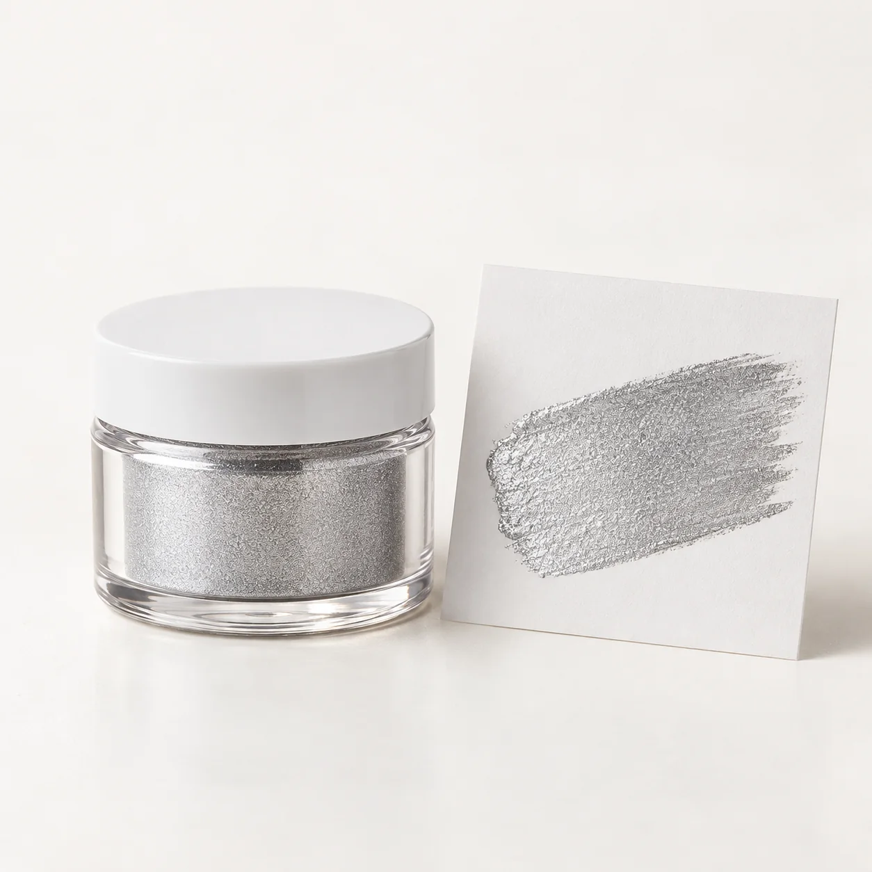 Silver Tone Mica Concept — SAMPLE